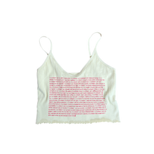 Load image into Gallery viewer, poem misprint tank
