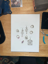 Load image into Gallery viewer, structure earrings
